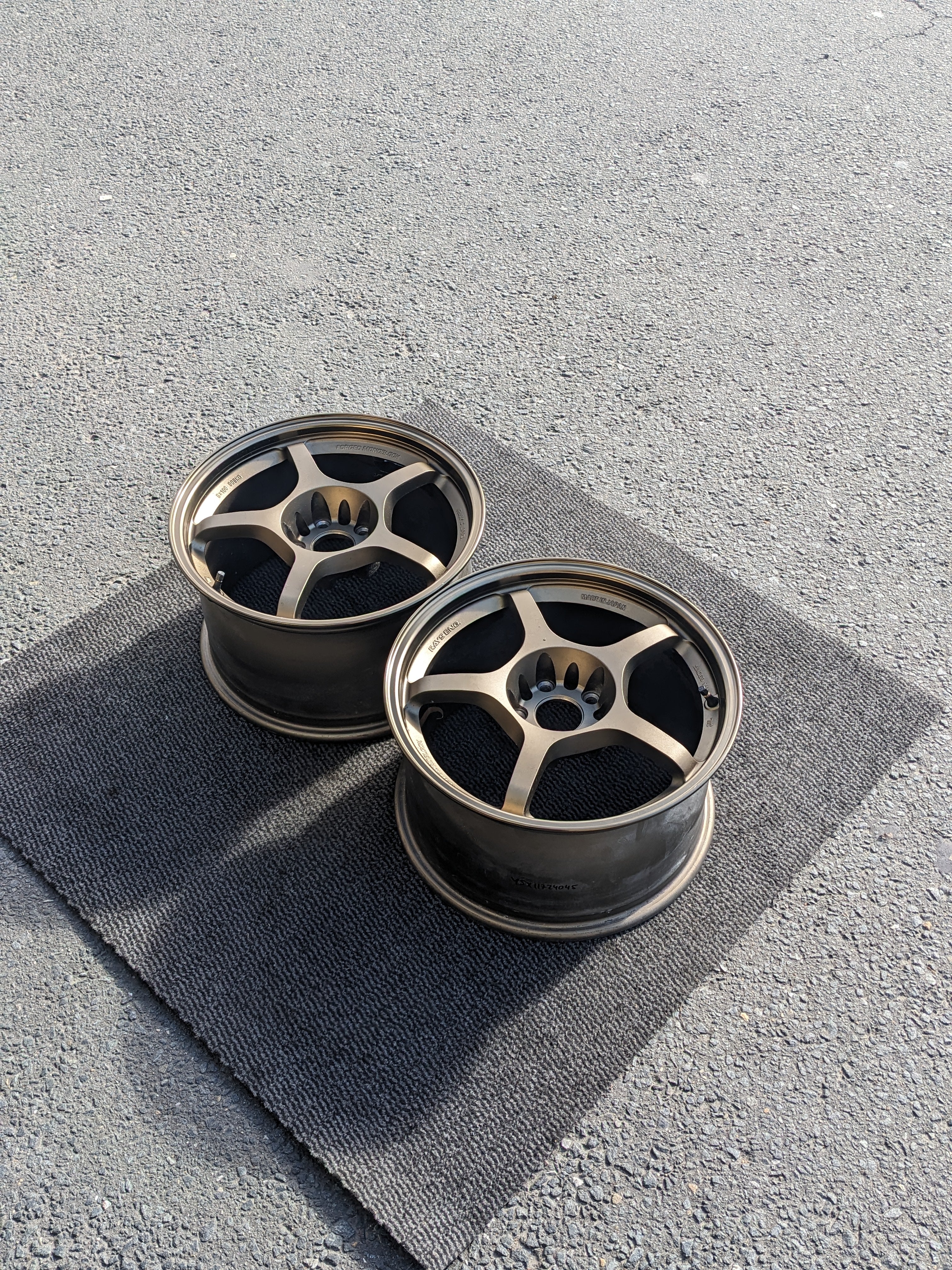 RAYS GRAMLIGHTS 57F OG BRONZE FORGED PAIR - JDM Distro - Buy JDM