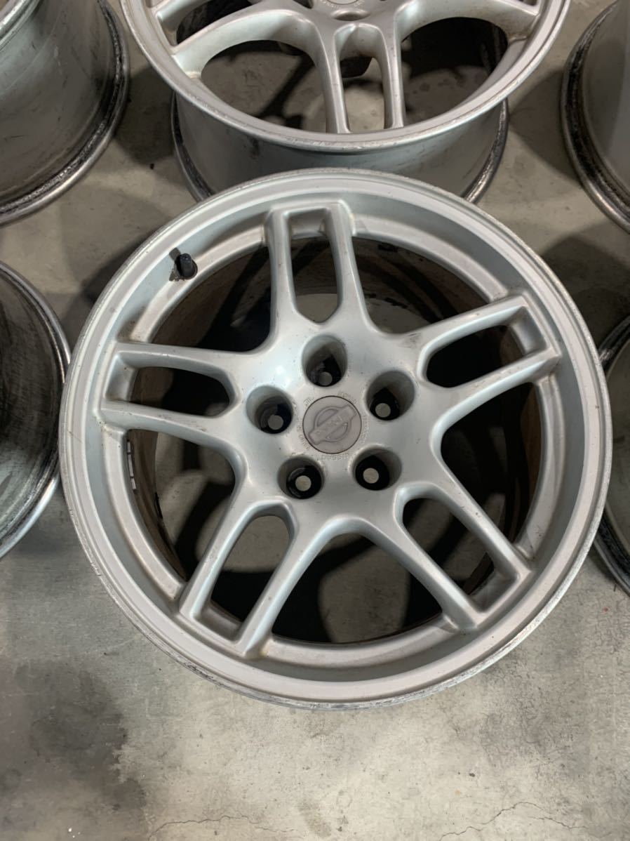 NISSAN SKYLINE R33 GTR GENUINE FORGED WHEELS
