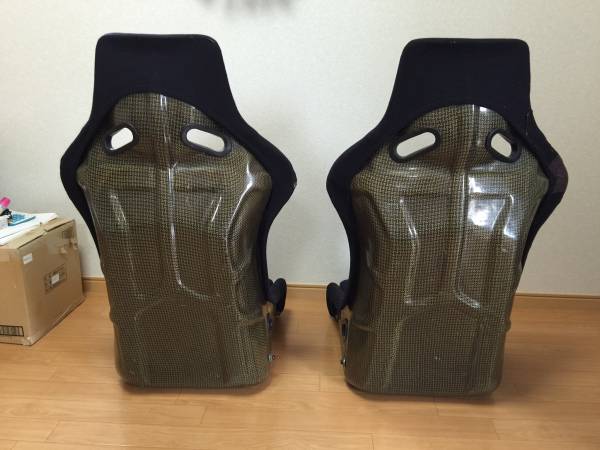 BRIDE ZETA 2 CARBON SEAT PAIR