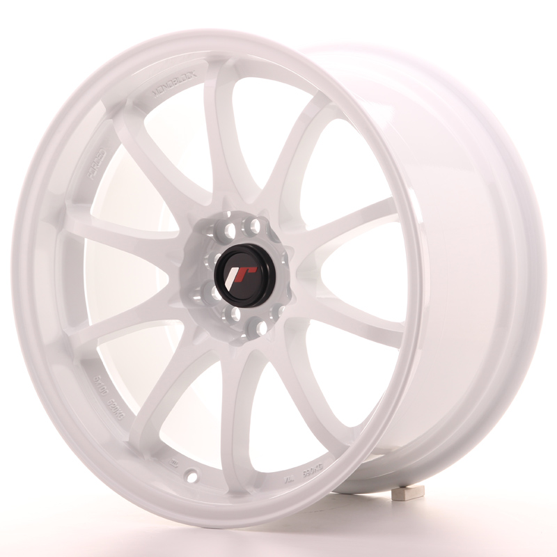 Japan Racing JR Wheels JR5 18x9.5 ET22 5x114.3 5x100 White