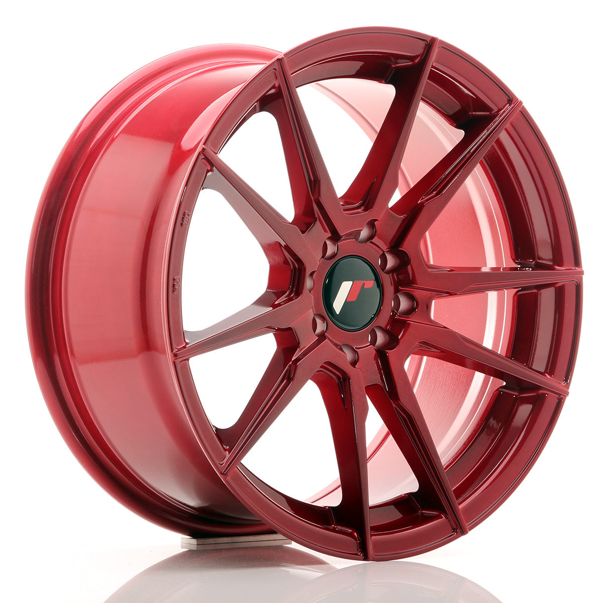 Japan Racing JR Wheels JR21 17x8 ET35 4x114.3 4x100 Red