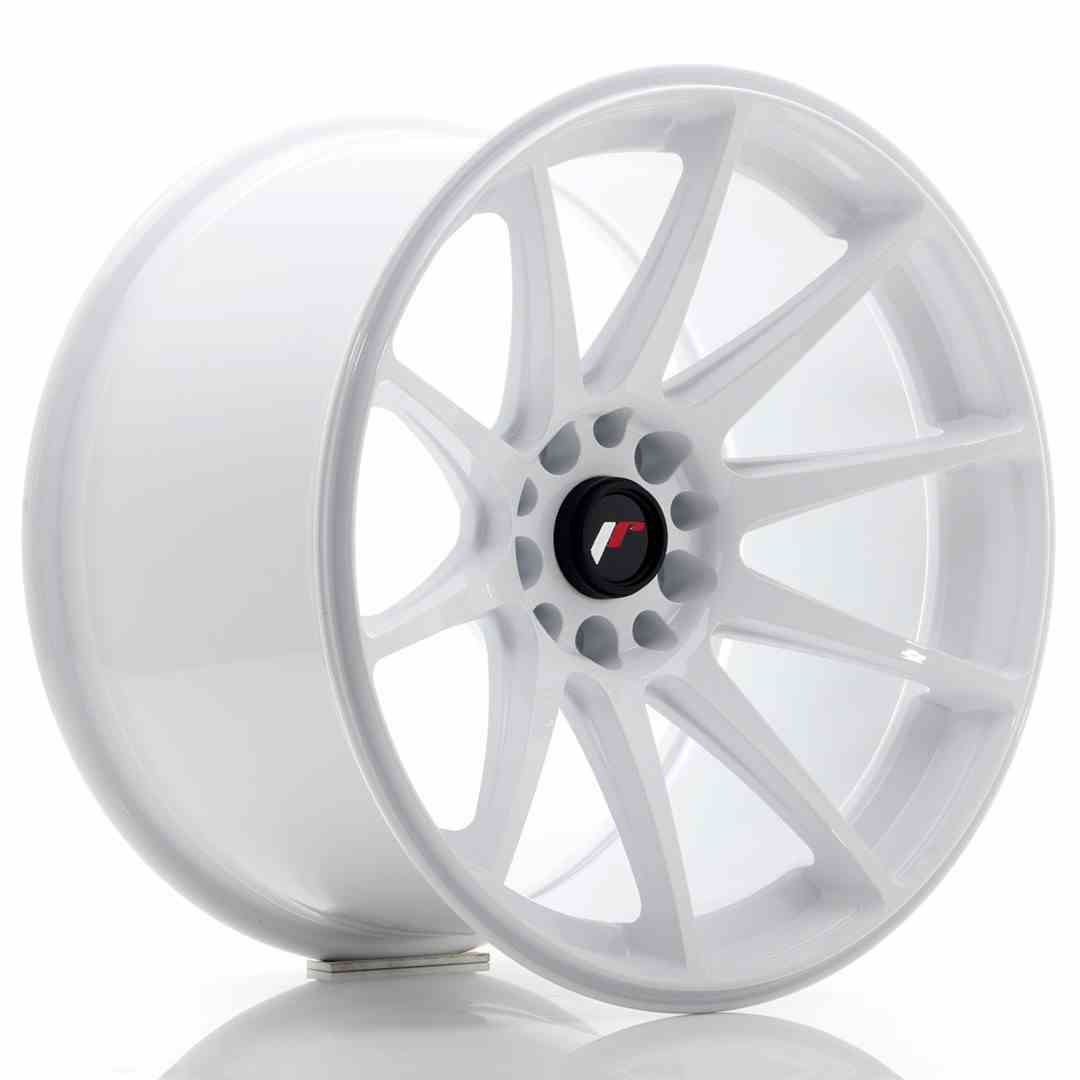 Japan Racing JR Wheels JR11 18x10.5 ET0 5x114.3 5x120 White