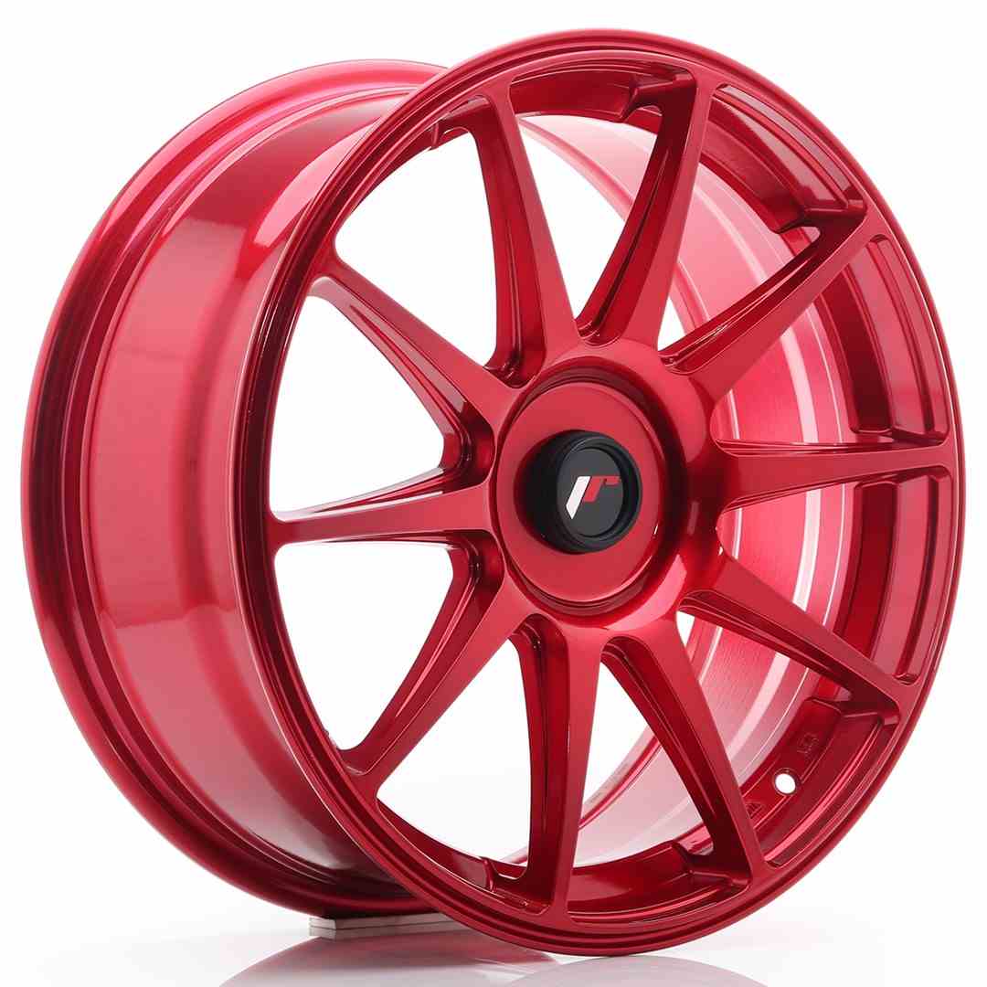 Japan Racing JR Wheels JR11 18x7.5 ET35-40 CUSTOM PCD Red