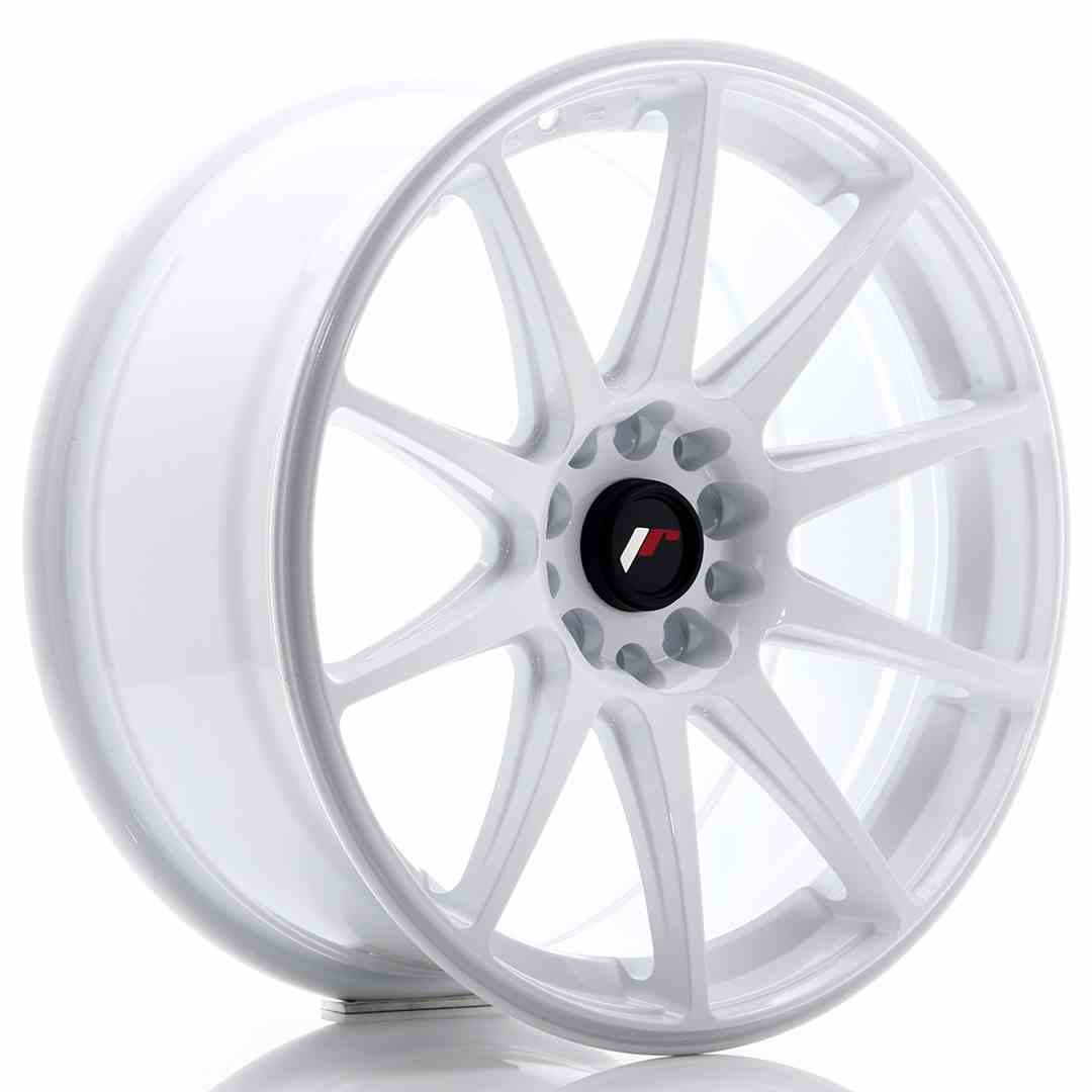 Japan Racing JR Wheels JR11 18x8.5 ET30 5x114.3 5x120 White