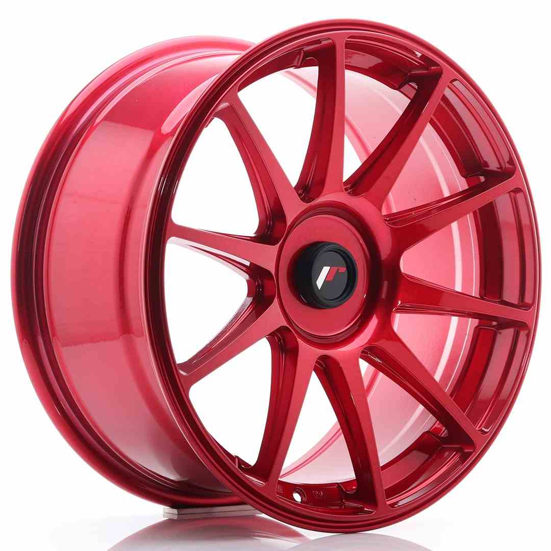 Japan Racing JR Wheels JR11 18x8.5 ET35-40 CUSTOM PCD Red