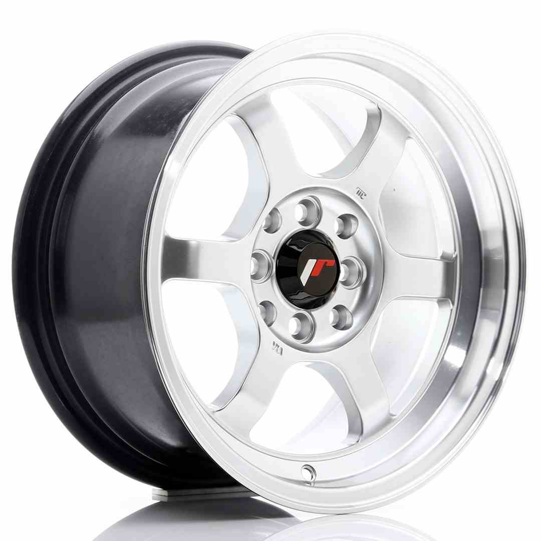 Japan Racing JR Wheels JR12 15x7.5 ET26 4x100 4x108 Silver