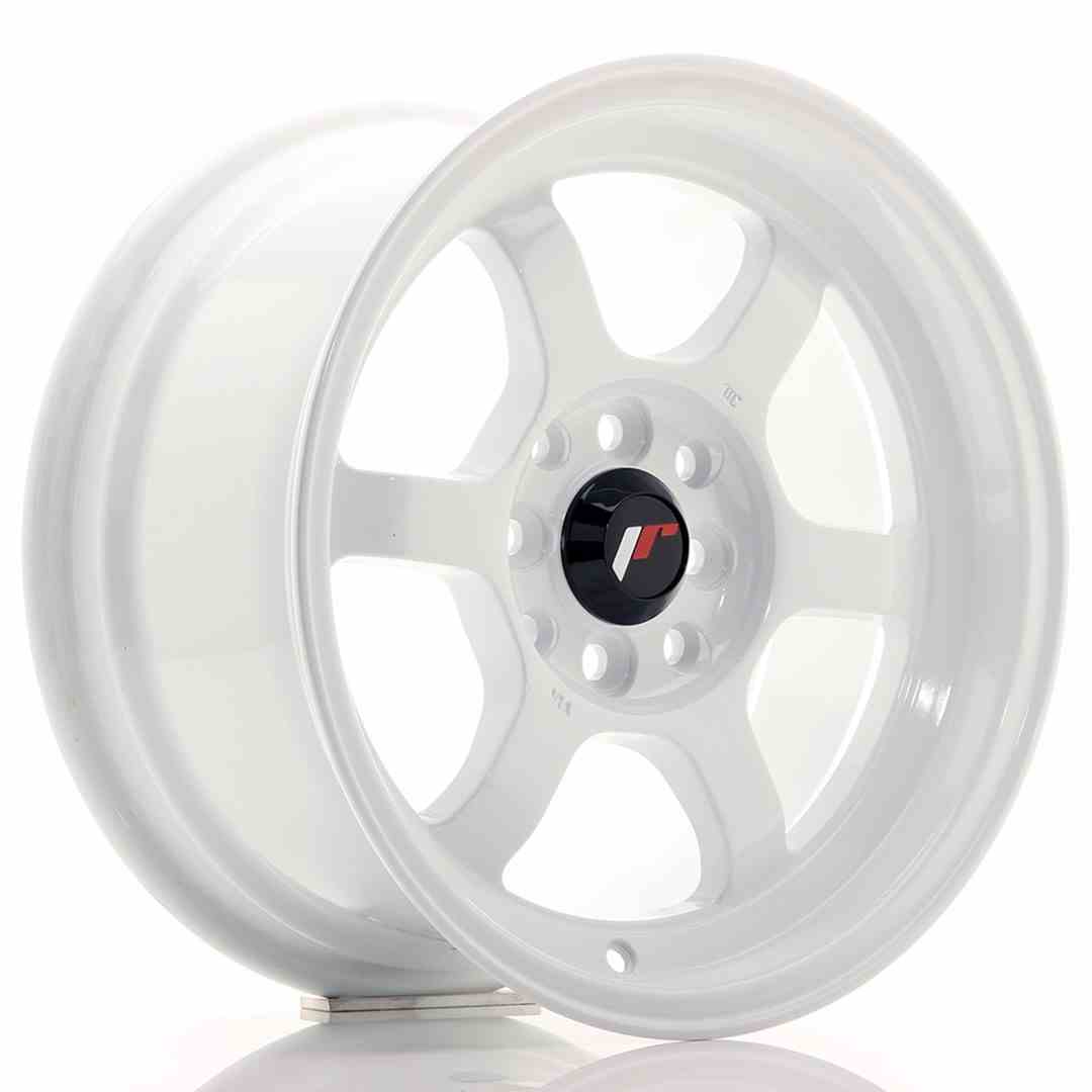 Japan Racing JR Wheels JR12 15x7.5 ET26 4x100 4x114.3 White