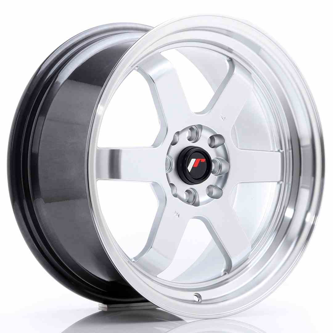 Japan Racing JR Wheels JR12 17x8 ET33 4x100 4x114.3 Silver