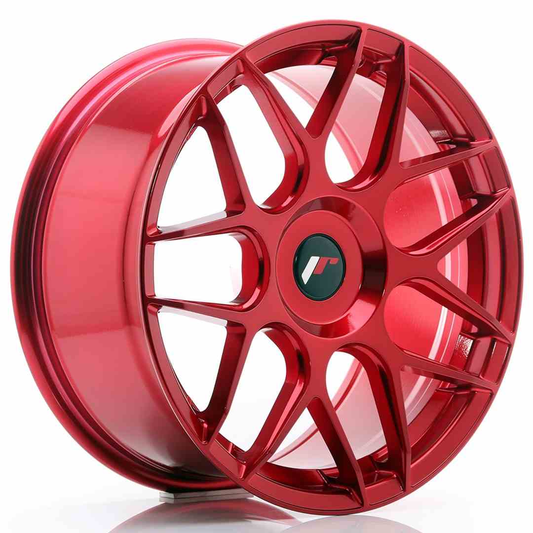 Japan Racing JR Wheels JR18 18x8.5 ET25-45 CUSTOM PCD Red