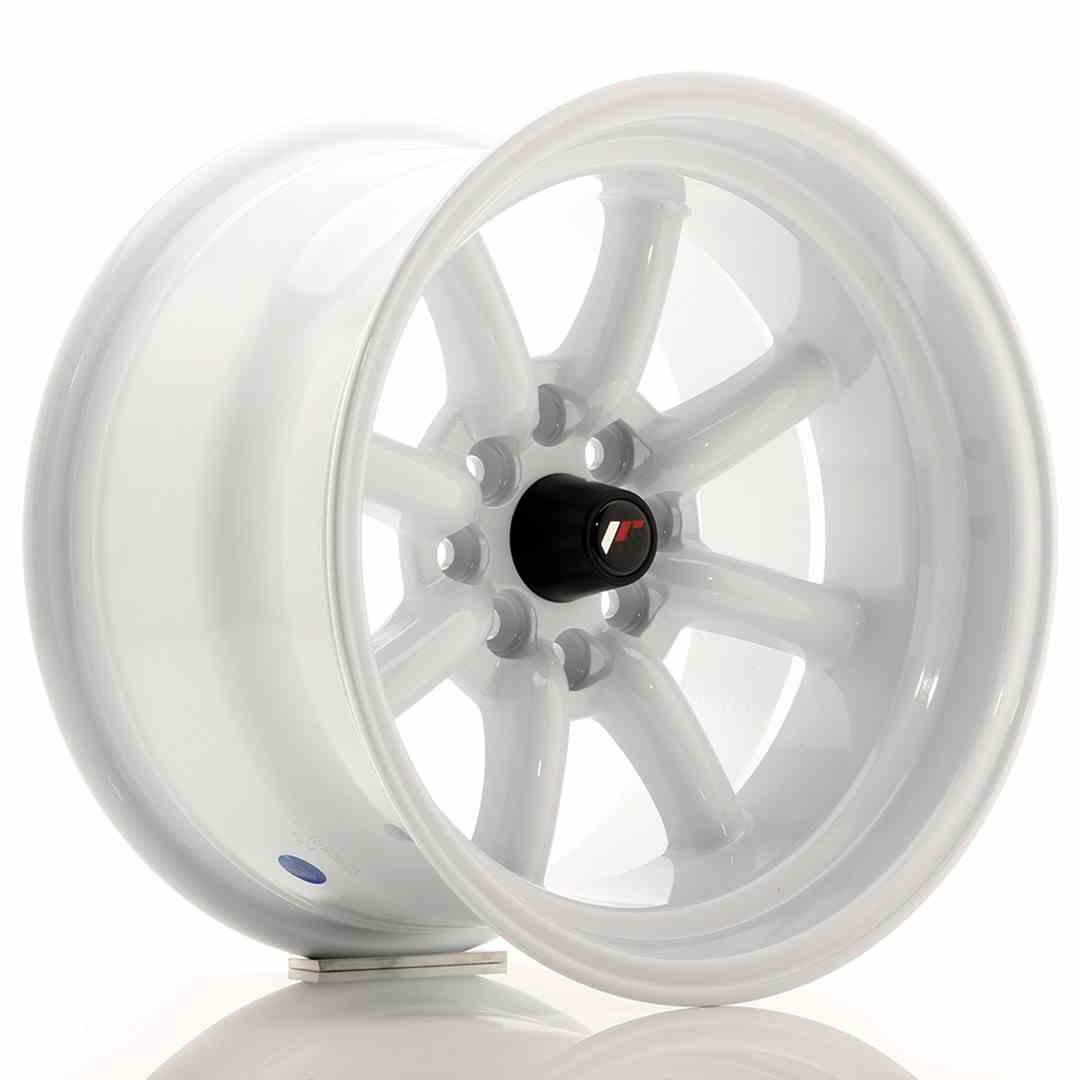 Japan Racing JR Wheels JR19 15x9 ET-13 4x100 4x114.3 White
