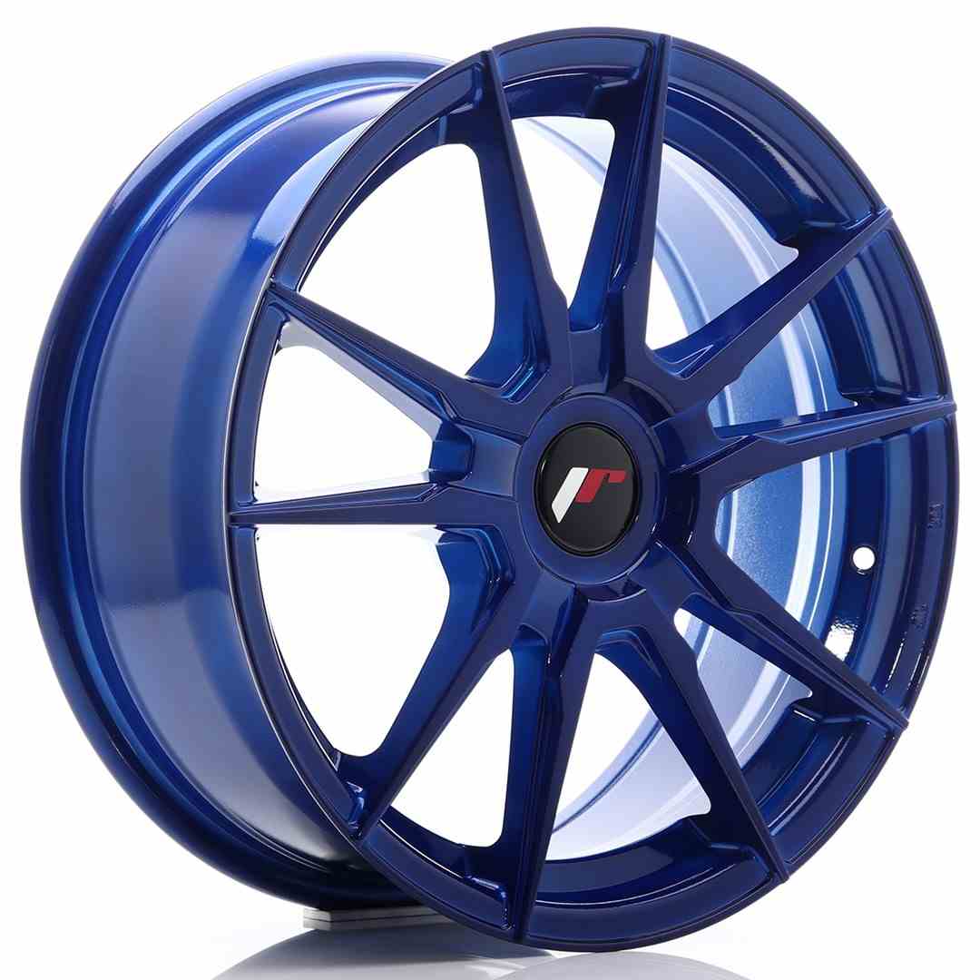 Japan Racing JR Wheels JR21 17x7 ET25-40 CUSTOM PCD Blue