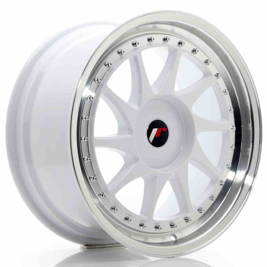 Japan Racing JR Wheels JR26 18x8.5 ET20-40 CUSTOM PCD White