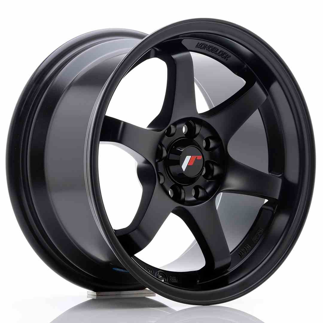 Japan Racing JR Wheels JR3 15x8 ET25 4x100 4x114.3 Black