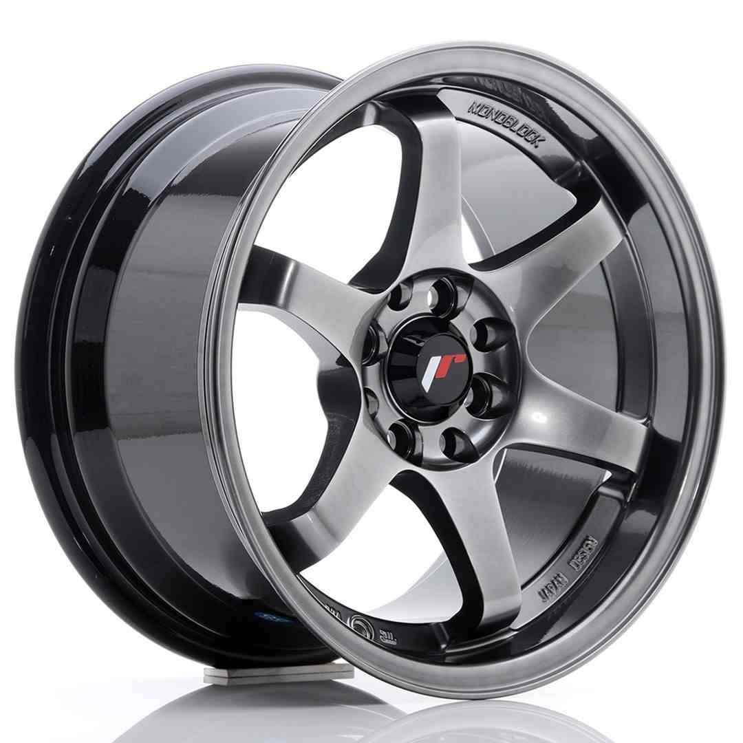 Japan Racing JR Wheels JR3 15x8 ET25 4x100 4x108 Hyper Black