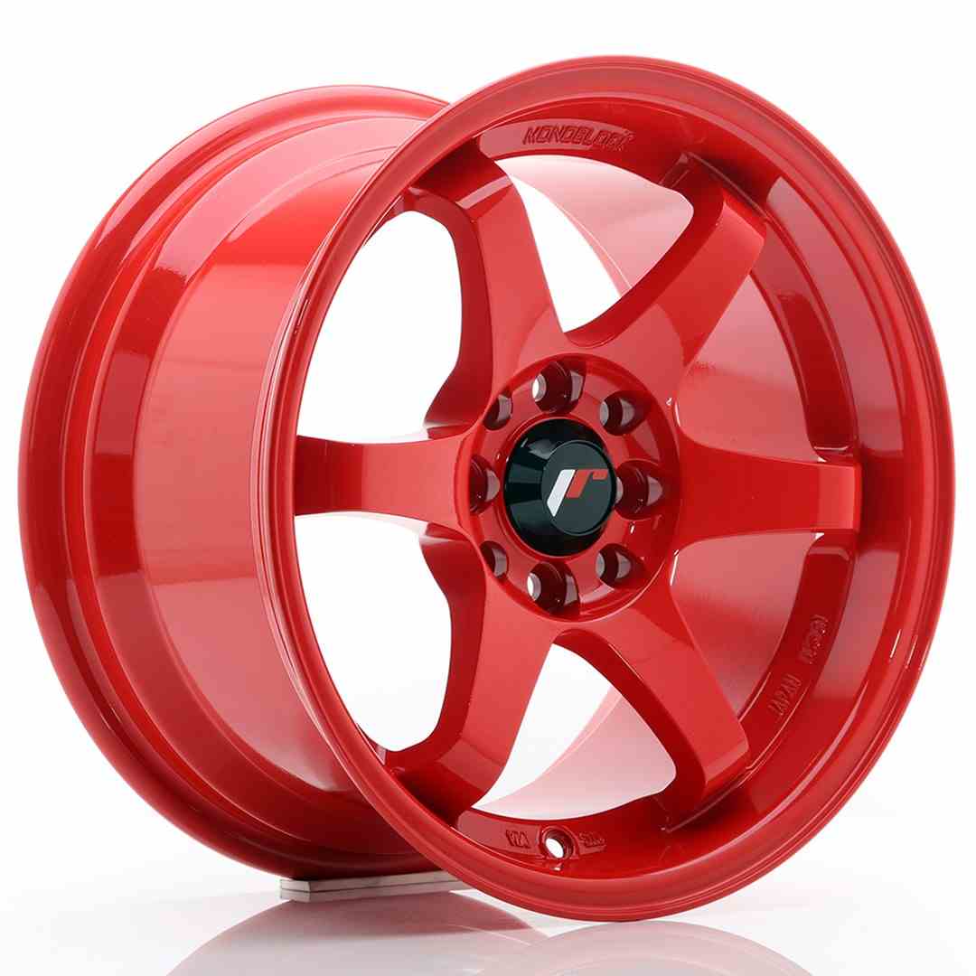 Japan Racing JR Wheels JR3 15x8 ET25 4x100 4x108 Red