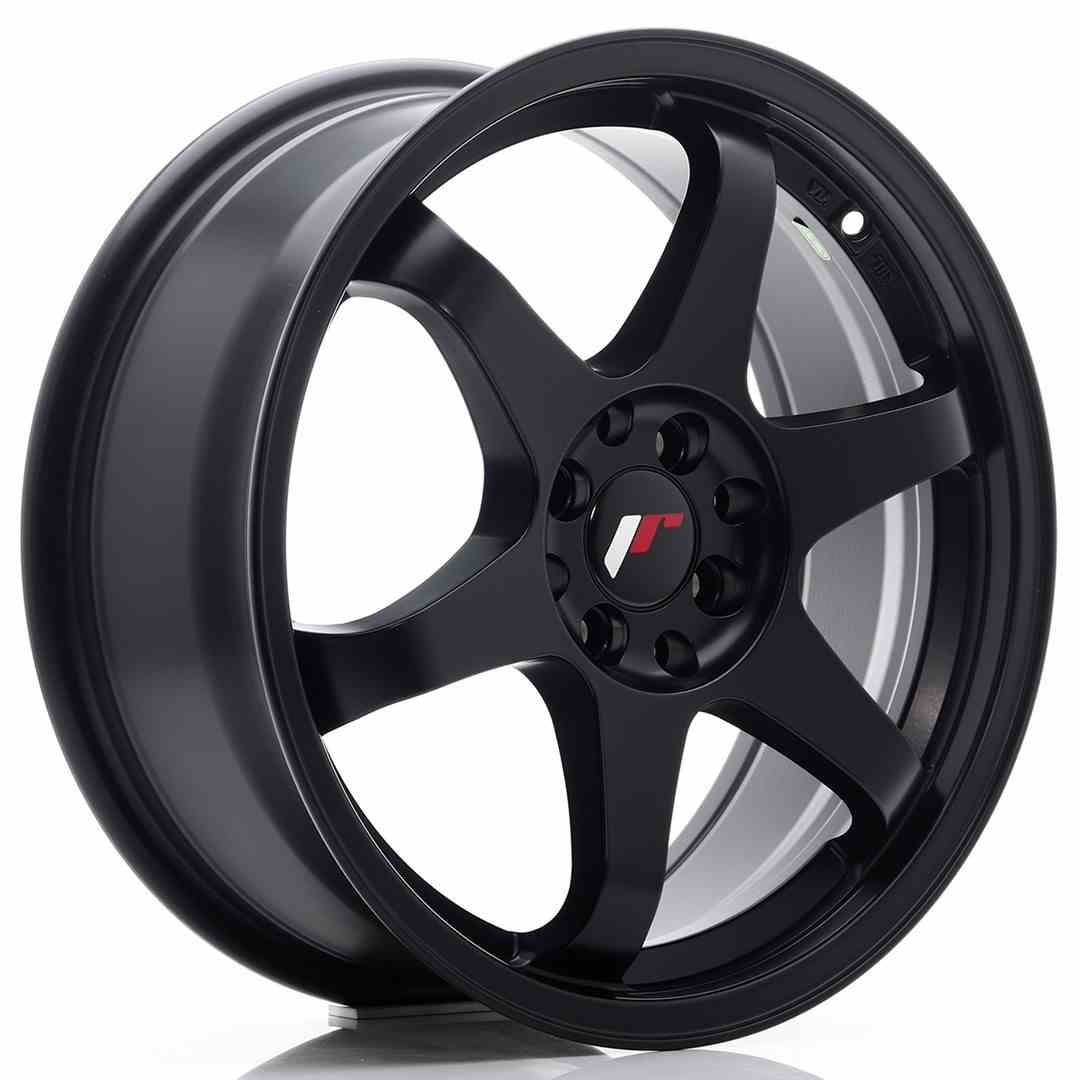 Japan Racing JR Wheels JR3 17x7 ET25 4x100 4x108 Black