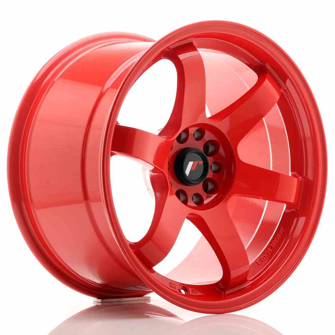 Japan Racing JR Wheels JR3 18x10.5 ET15 5x114.3 5x120 Red