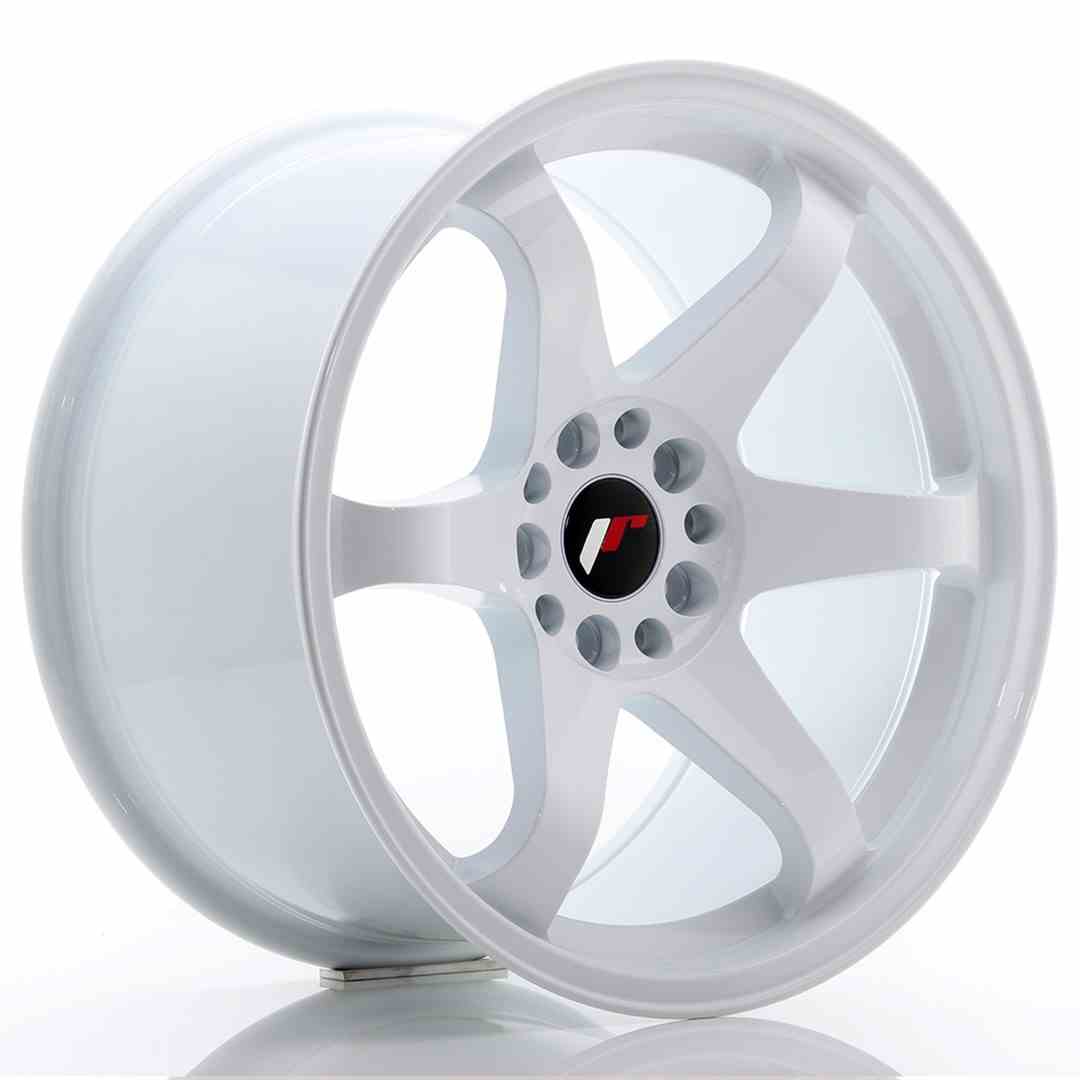 Japan Racing JR Wheels JR3 18x10 ET25 5x114.3 5x120 White