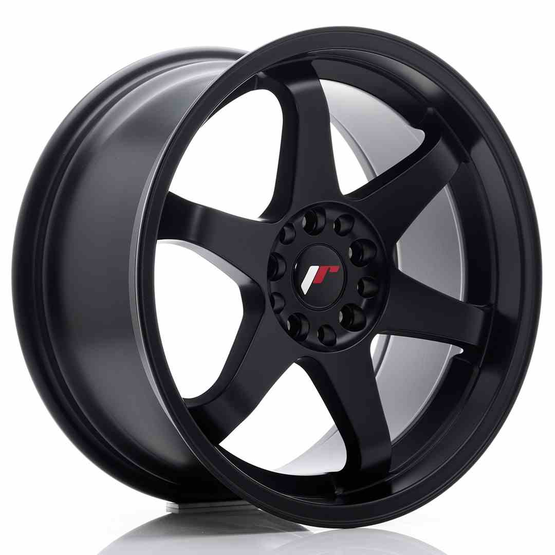 Japan Racing JR Wheels JR3 18x9 ET15 5x114.3 5x120 Black