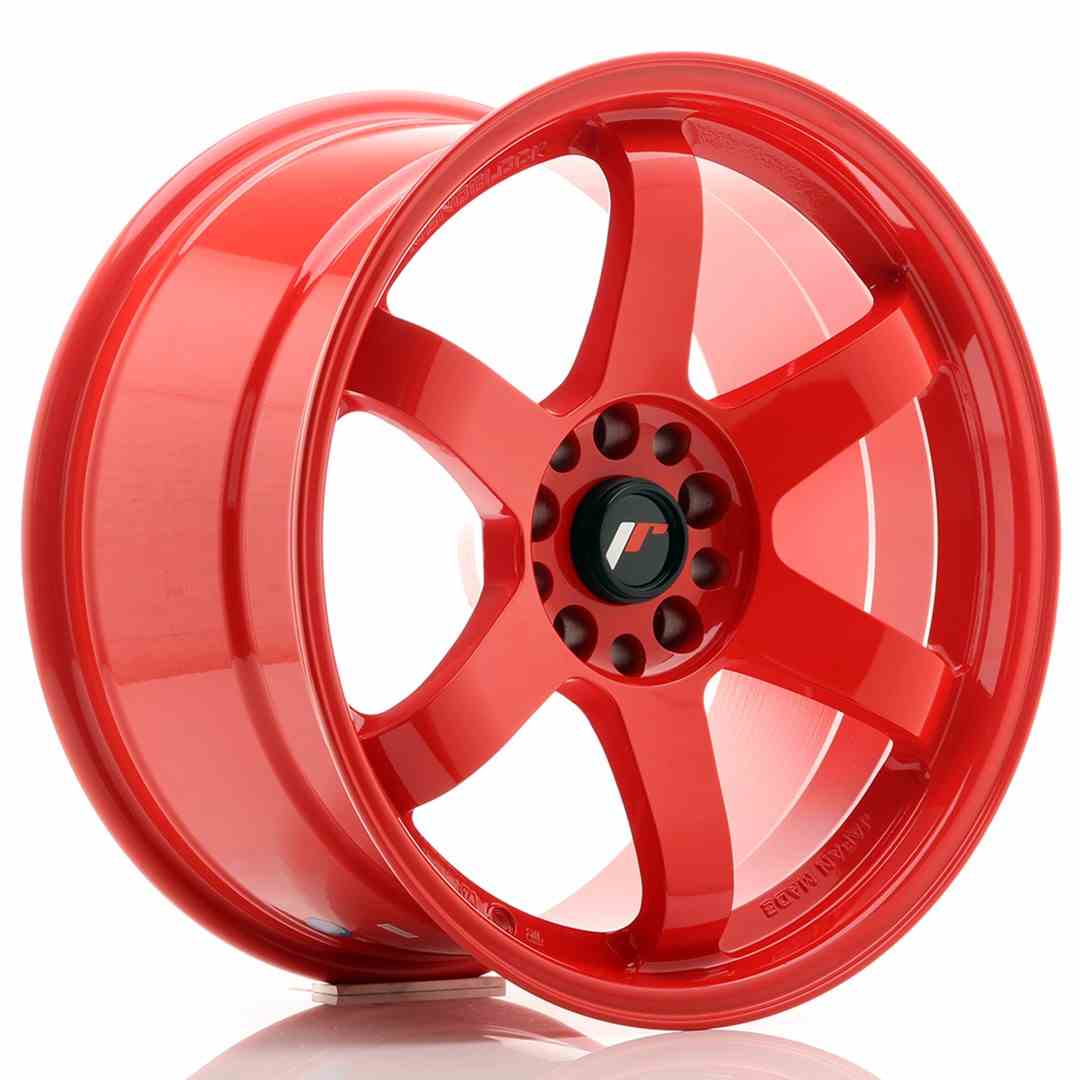 Japan Racing JR Wheels JR3 18x9.5 ET15 5x114.3 5x120 Red