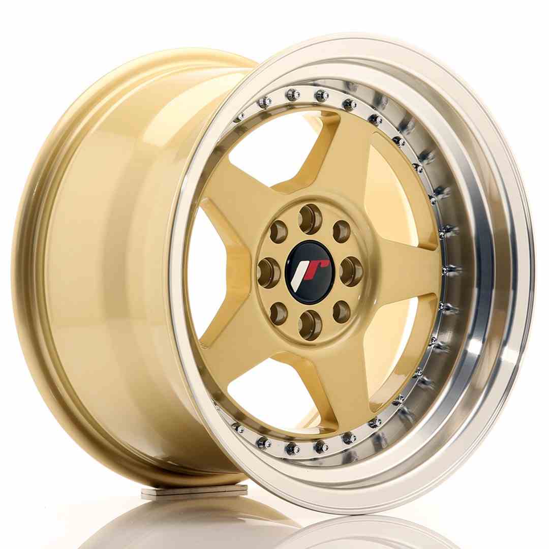 Japan Racing JR Wheels JR6 16x9 ET20 4x100 4x108 Gold