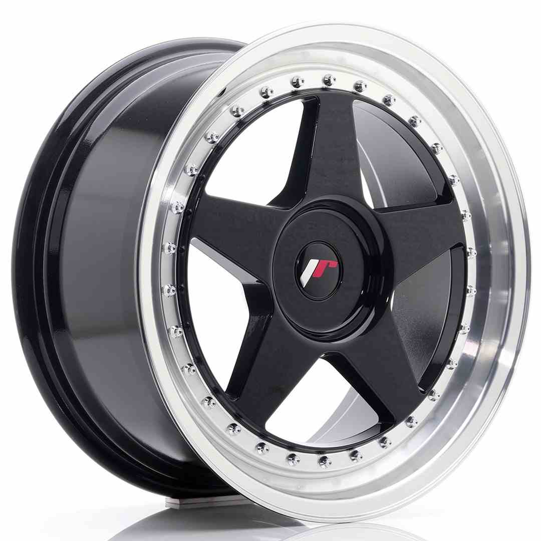 Japan Racing JR Wheels JR6 18x8.5 ET20-40 CUSTOM PCD Black